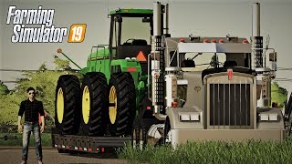 THE SQUAD MOVES TO IOWA TO START A FARM  COUNTY LINE SEASONS FS19 ROLEPLAY [upl. by Anaihr451]