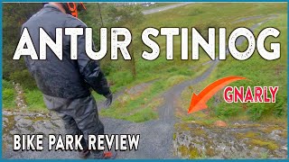 Antur Stiniog Washout Bike Park Check [upl. by Lleruj]