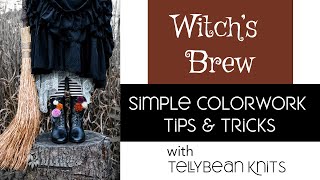 Simple Stranded Colorwork Tips amp Tricks [upl. by Innavoig277]