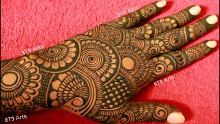 New Stylish Back Hand Mehndi Design for Wedding 2023  Bridal Mehndi Design  Mehandi ka Design [upl. by Nnylarej]