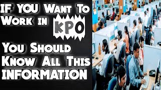 What is KPO in Hindi  How KPO Works  full Info about KPO [upl. by Haywood227]