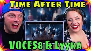 reaction to VOCES8 amp Lyyra Time After Time arr Blake Morgan  THE WOLF HUNTERZ REACTIONS [upl. by Nosnej]