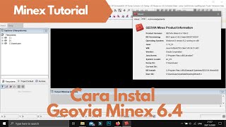 Tutorial Cara Instal GeoVia Minex Versi 64 [upl. by Lord]