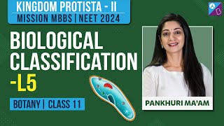 Kingdom Protista II Class 11 Biology  Biological Classification Concepts L 5  NEET 2024 Exam [upl. by Attenor]