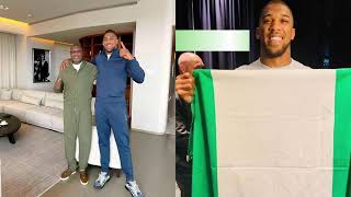 Anthony Joshuas has apologized to NIGERIANS 🇳🇬💚 [upl. by Anal]