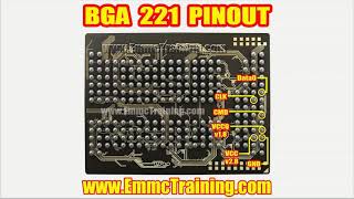 Bga 221 Isp Pinout  Emmc Bga 221 Isp Pinout [upl. by Nnylimaj829]