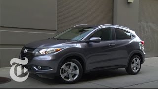 2016 Honda HRV  Driven Car Review  The New York Times [upl. by Euqininod]