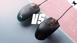 Corsair Katar Pro Review Vs Logitech G102 Lightsync  Indepth Comparison  English Subtitles [upl. by Oihsoy]