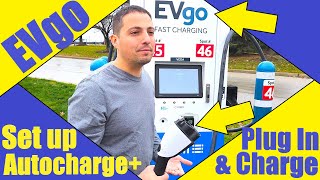 EVgo Autocharge  Setting Up The MachE For Seamless DC Fast Charging [upl. by Anifur]