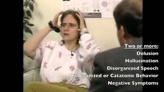 How is schizophrenia diagnosed  Four Patients [upl. by Iram]