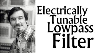 Carver Meads OTAC Lowpass Filter The quotSecondOrder Sectionquot Operational Transconductance Amps [upl. by Yesiad112]