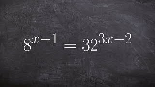 Solving Exponential equations [upl. by Guillema]