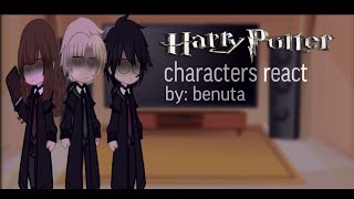 HP characters react  drarry  DarkHarry  1 [upl. by Roberta]