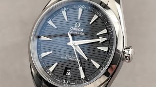 Omega Seamaster Aqua Terra 150M 22010412101001 Omega Watch Review [upl. by Analart]