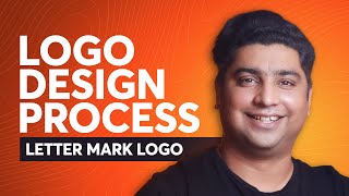 Letter Mark Logo Design Tutorial in Illustrator  Full Logo Design Process 7 [upl. by Gniw]