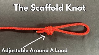 How to Tie a Scaffold Knot – StepbyStep Tutorial  How to Knots [upl. by Broderick]