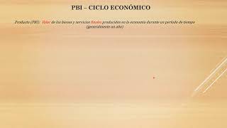 Introducción  Parte 2  PBI nominalreal Ciclo económico [upl. by Eleets]