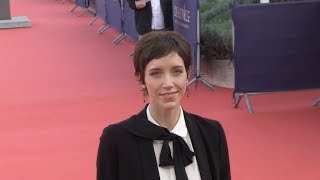 Sara Giraudeau on the red carpet of the 2018 Deauville film festival [upl. by Edak]