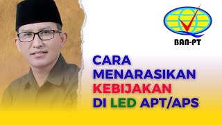 CARA MENARASIKAN KEBIJAKAN DI LED APTAPS [upl. by Supple]