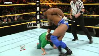 WWE NXT Hornswoggle vs Darren Young [upl. by Nirb487]