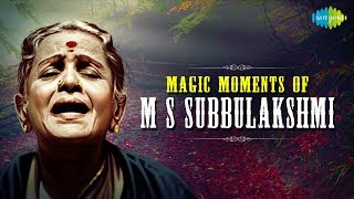 Magic Moments of MS Subbulakshmi  Carnatic  Classical Songs [upl. by Pepin582]