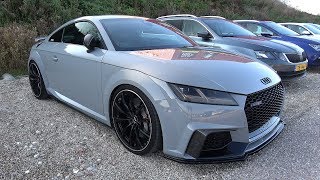 577HP ABT Audi TT RS Plus Stage 2 REVS amp ACCELERATIONS [upl. by Annaeirb80]