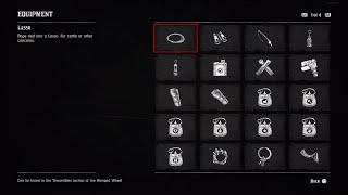 Red Dead Redemption 2 Equipment Compendium All 77 Unlocked [upl. by Bloxberg]