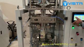 HIGH SPEED VERTICAL FORM FILL SEAL MACHINE WITH SERVO AUGER [upl. by Llenna491]