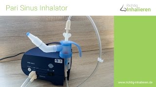 Pari Sinus Inhalator Vorstellung Anwendung und Erklärung [upl. by Atrahc]