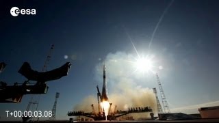 The Soyuz launch sequence explained [upl. by Eittam]