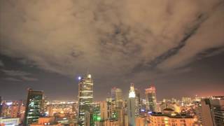 Manila Time Lapse  24 Hours in 2 minutes Philippines Sunset and Sunrise [upl. by Ahsatak806]