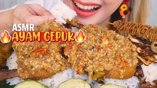 KLENGERR ASMR AYAM DI GEPUK EKSTRA BUMBU PEDES  ASMR Indonesia [upl. by Damiano]