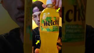 Welchs Sparkling Pineapple Soda Review [upl. by Nottap]