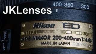 Nikon 200400mm f4 Full Review and Test  Part 1 of 3 [upl. by Caravette]