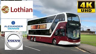 Lothian Buses 16 Silverknowes to Colinton Alexander Dennis Enviro400XLB Volvo B8L 1087SJ19OXC [upl. by Dulci]