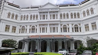 Raffles Hotel Singapores Amazing Iconic Hotel [upl. by Chrissy667]