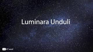 How to pronounce Luminara Unduli Star wars characters [upl. by Formica]