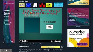 Level 35 Walkthrough for 40x Escape on coolmathgamescom [upl. by Barbaraanne]