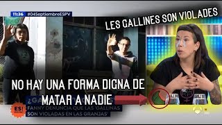 LES GALLINES SON VI0LADXS  Vegana es Humillada por Granjero Español [upl. by Adams]