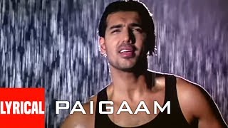 Paigaam Lyrical Video Song  Lakeer  AR Rahman  Sunny Deol Sunil Shetty John Abraham [upl. by Cassella279]