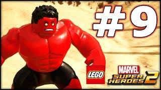 LEGO Marvel Superheroes 2  LBA Episode 9  RED Hulk [upl. by Esirtal]