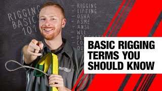 Basic Rigging Terms You Should Know [upl. by Nixon472]