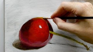 Beginners Acrylic Still Life Painting Techniques  Part 1 [upl. by Mollie]