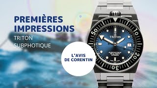 👁‍🗨 TRITON SUBPHOTIQUE  LAVIS DE CORENTIN  PREMIÈRES IMPRESSIONS EXTRAIT [upl. by Dirgis435]