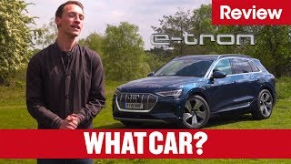 2021 Audi etron review – is Audis first electric car any good  What Car [upl. by Avla516]