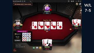 12 on GGPoker AoF  jackpot bonus [upl. by Inneg784]