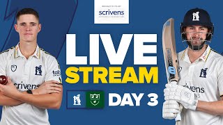 🔴 LIVE STREAM  Warwickshire v Worcestershire  Day Three  County Championship [upl. by Ahsekram464]