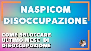 NASPI  Come sbloccare lultimo pagamento dallInps [upl. by Woodley763]