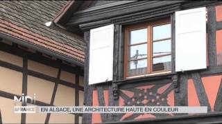 FEUILLETON  En Alsace une architecture haute en couleurs [upl. by Toll520]