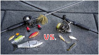 Baitcaster vs Spinning Reel Fishing LURE Selections CRUCIAL To Understand [upl. by Katusha]